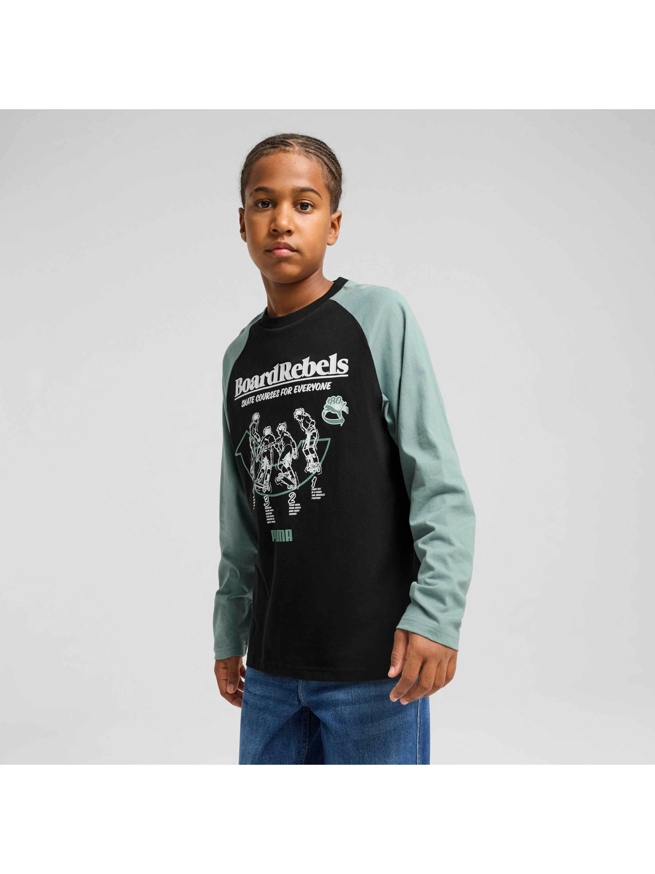 Худи и свитшоты PUMA Mid90s Longsleeve Tee модель 685361 Худи и свитшоты PUMA Mid90s Longsleeve Tee модель 685361 Фото