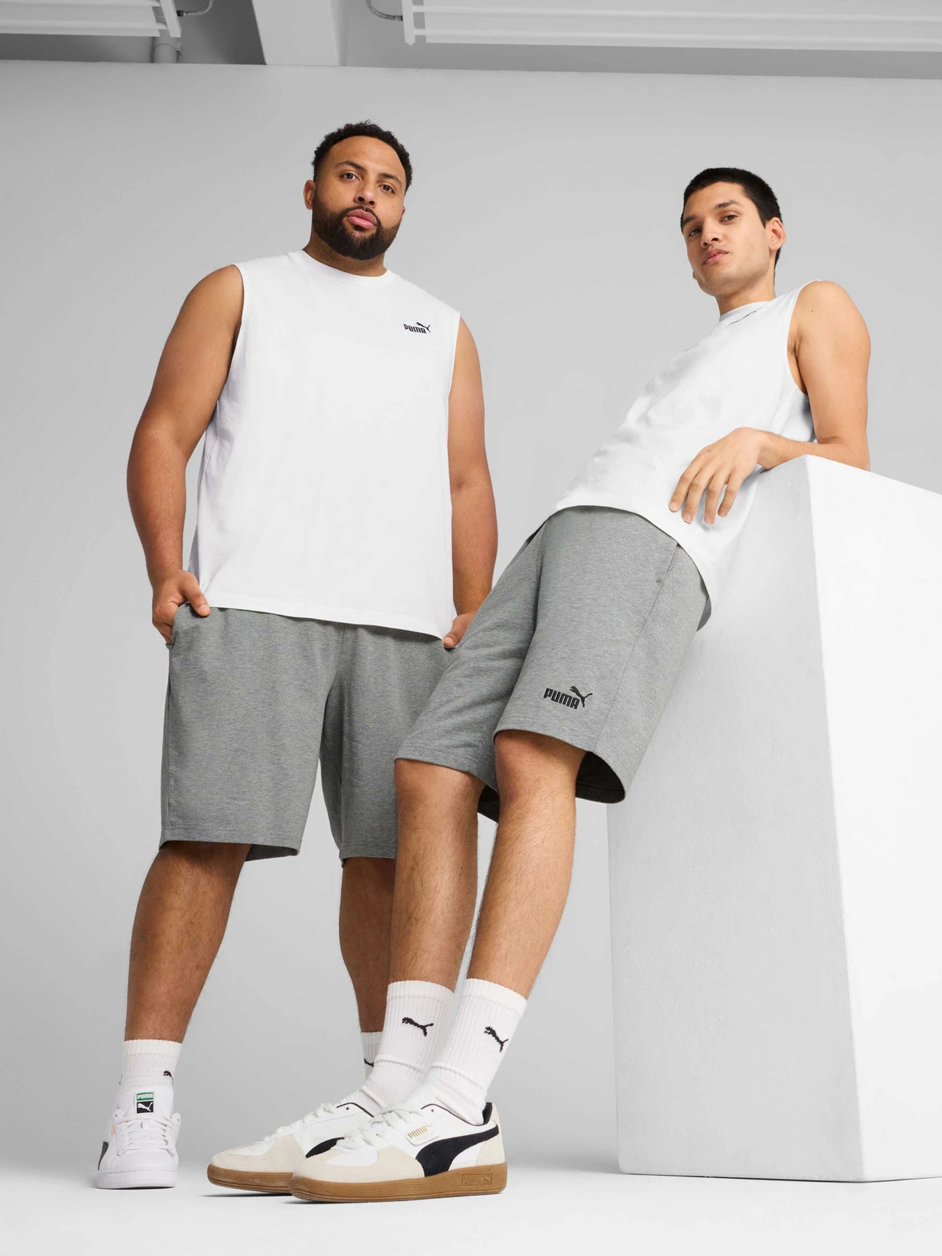 Шорты PUMA Ess No. 1 Logo Jersey Shorts модель 682600 Шорты PUMA Ess No. 1 Logo Jersey Shorts модель 682600 Фото
