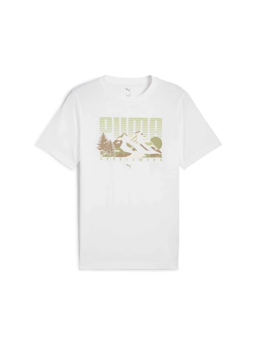 Футболки і поло PUMA Graphics Mountain Tee модель 684828 Фото