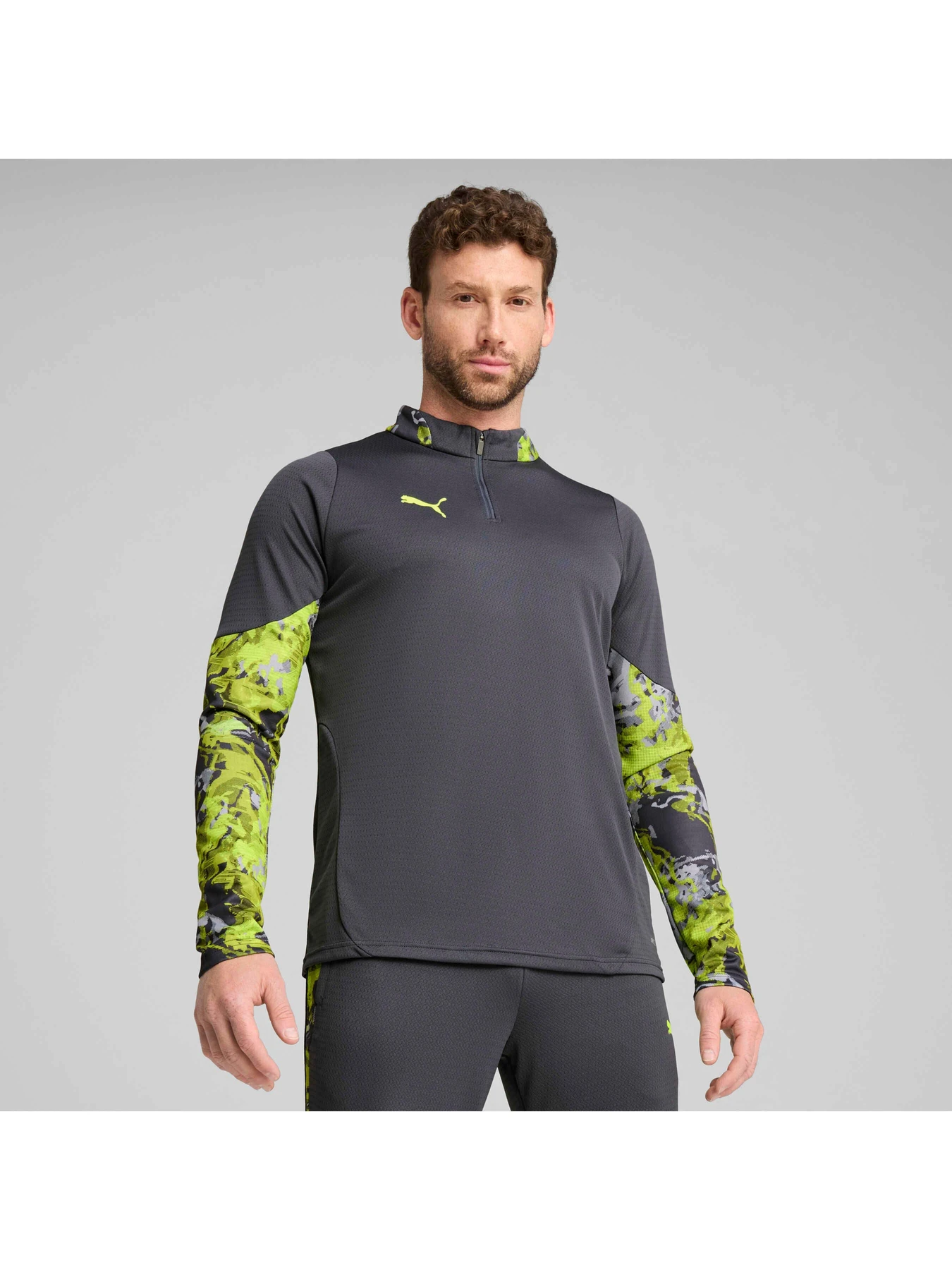 Худі та світшоти PUMA Individualcup 1/4 Zip-top модель 659895 Фото