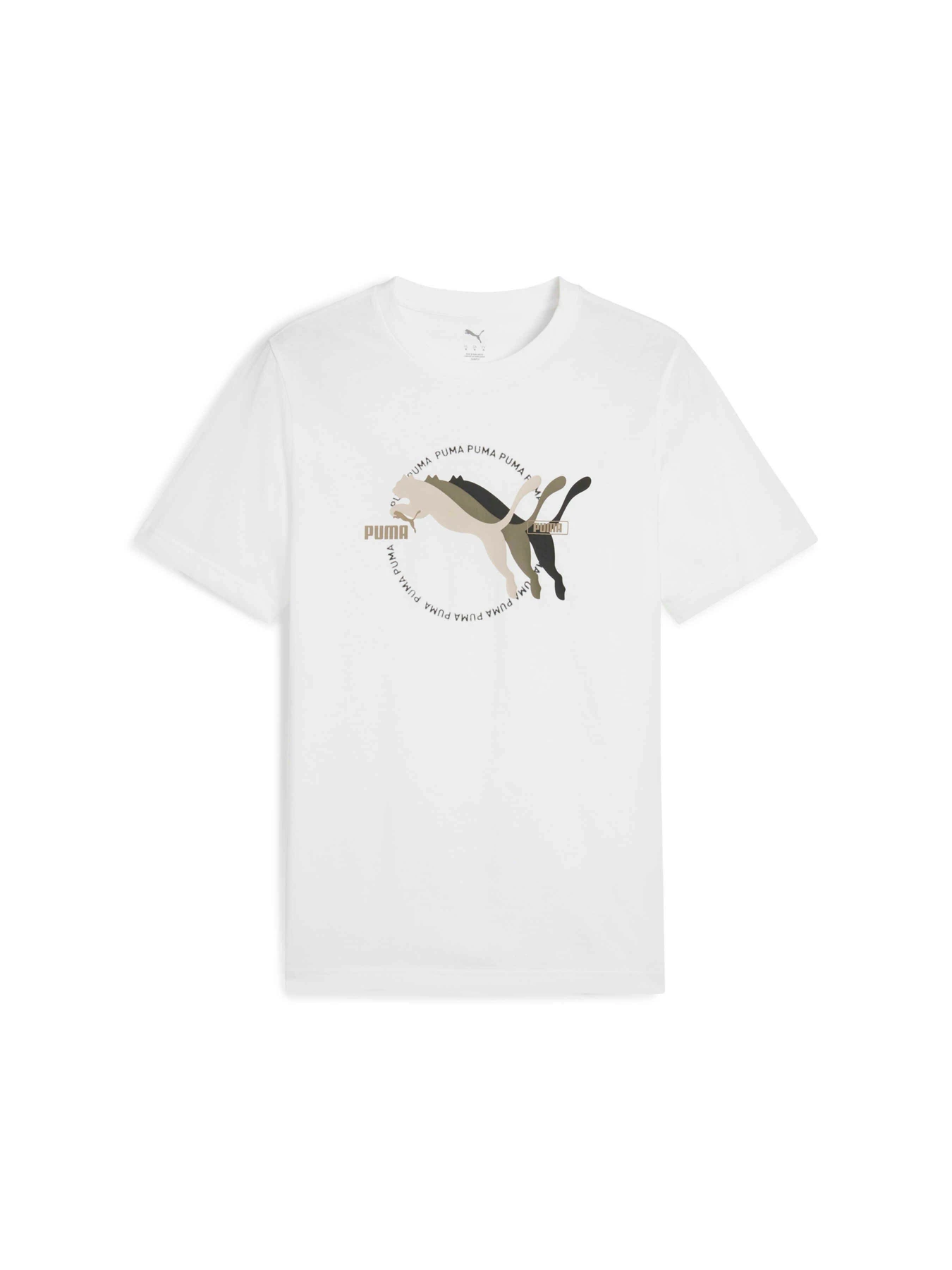 Футболки і поло PUMA Graphics Multiple Logo Tee модель 684826 Футболки і поло PUMA Graphics Multiple Logo Tee модель 684826 Фото