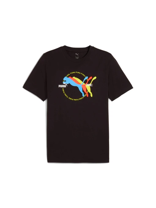 Футболки і поло PUMA Graphics Multiple Logo Tee модель 684826 Фото