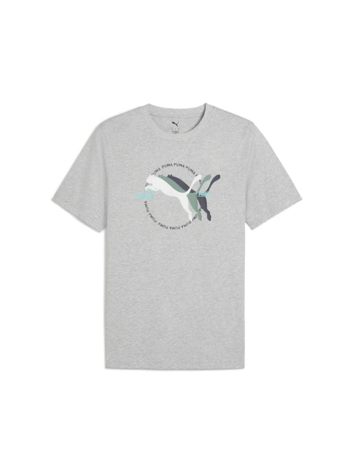 Футболки і поло PUMA Graphics Multiple Logo Tee модель 684826 Фото