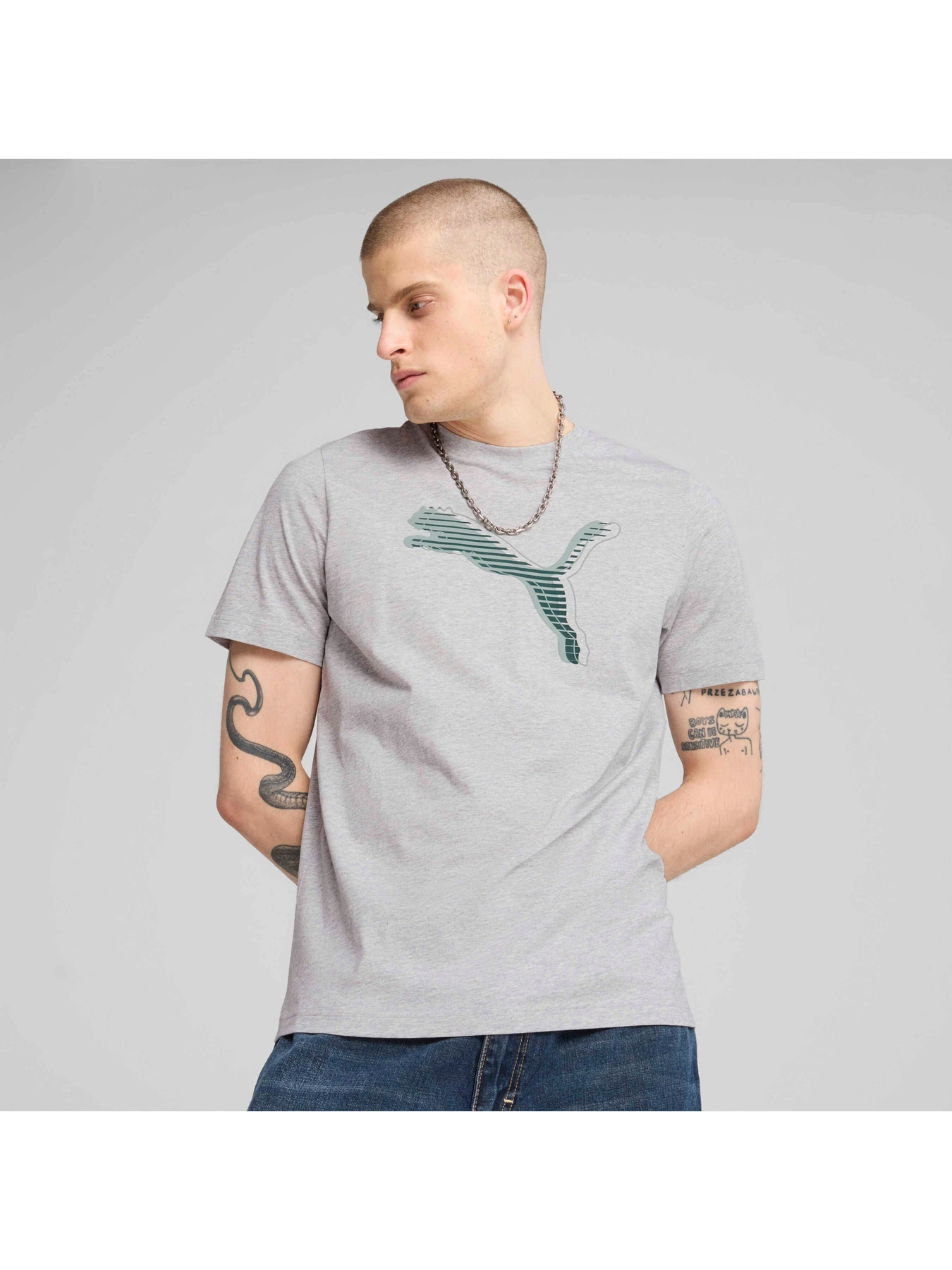 Футболки і поло PUMA Graphics Cat Logo Tee модель 684823 Футболки і поло PUMA Graphics Cat Logo Tee модель 684823 Фото