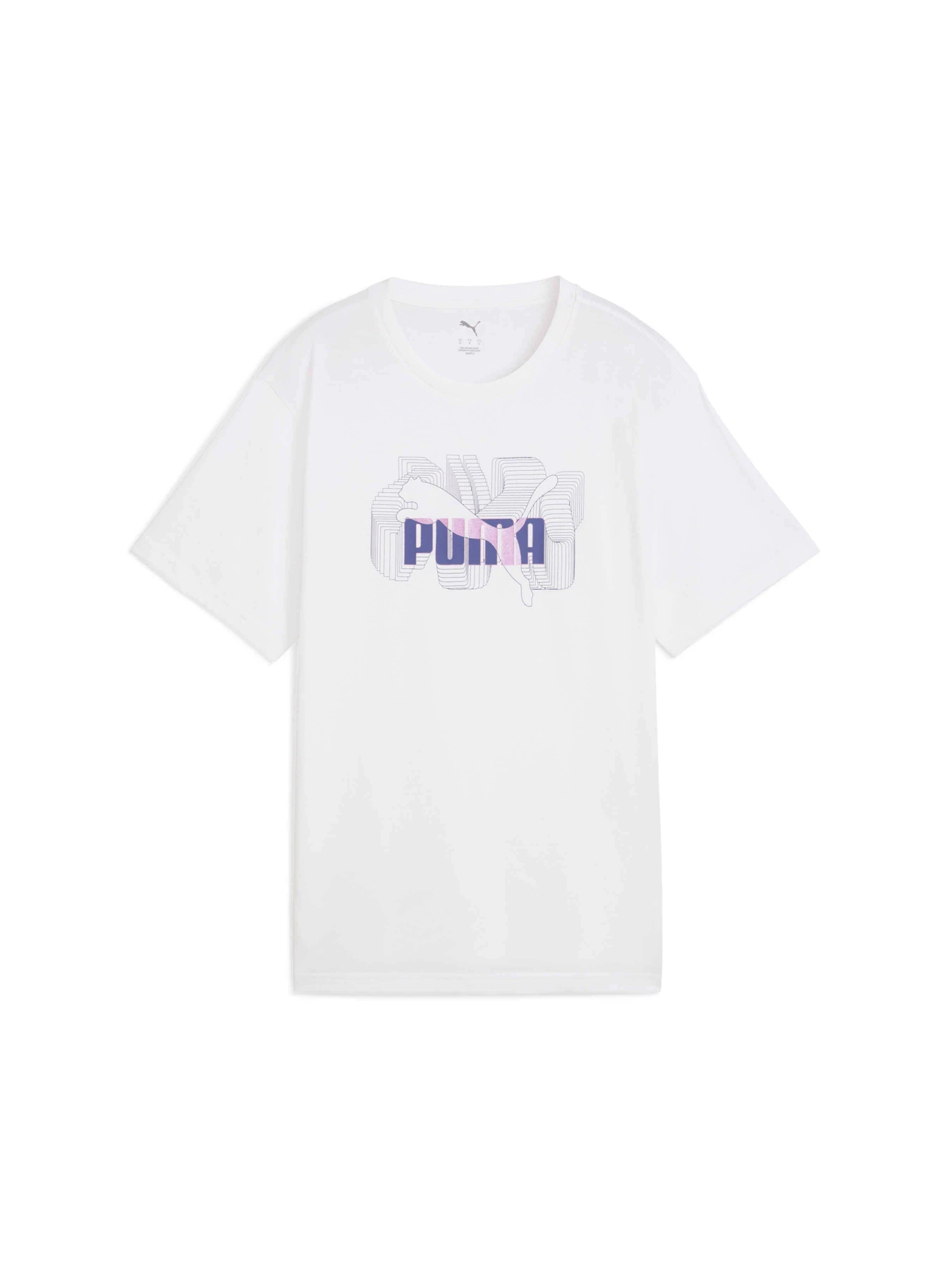 Футболки и поло PUMA Graphics Relaxed Stacked Tee модель 685084 Фото