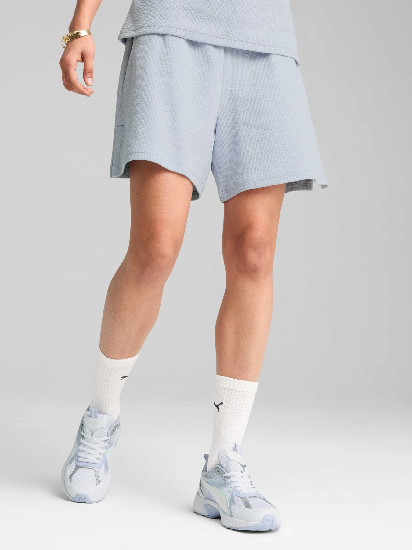 Шорты PUMA Her High-waist Shorts модель 685062 Шорты PUMA Her High-waist Shorts модель 685062 Фото