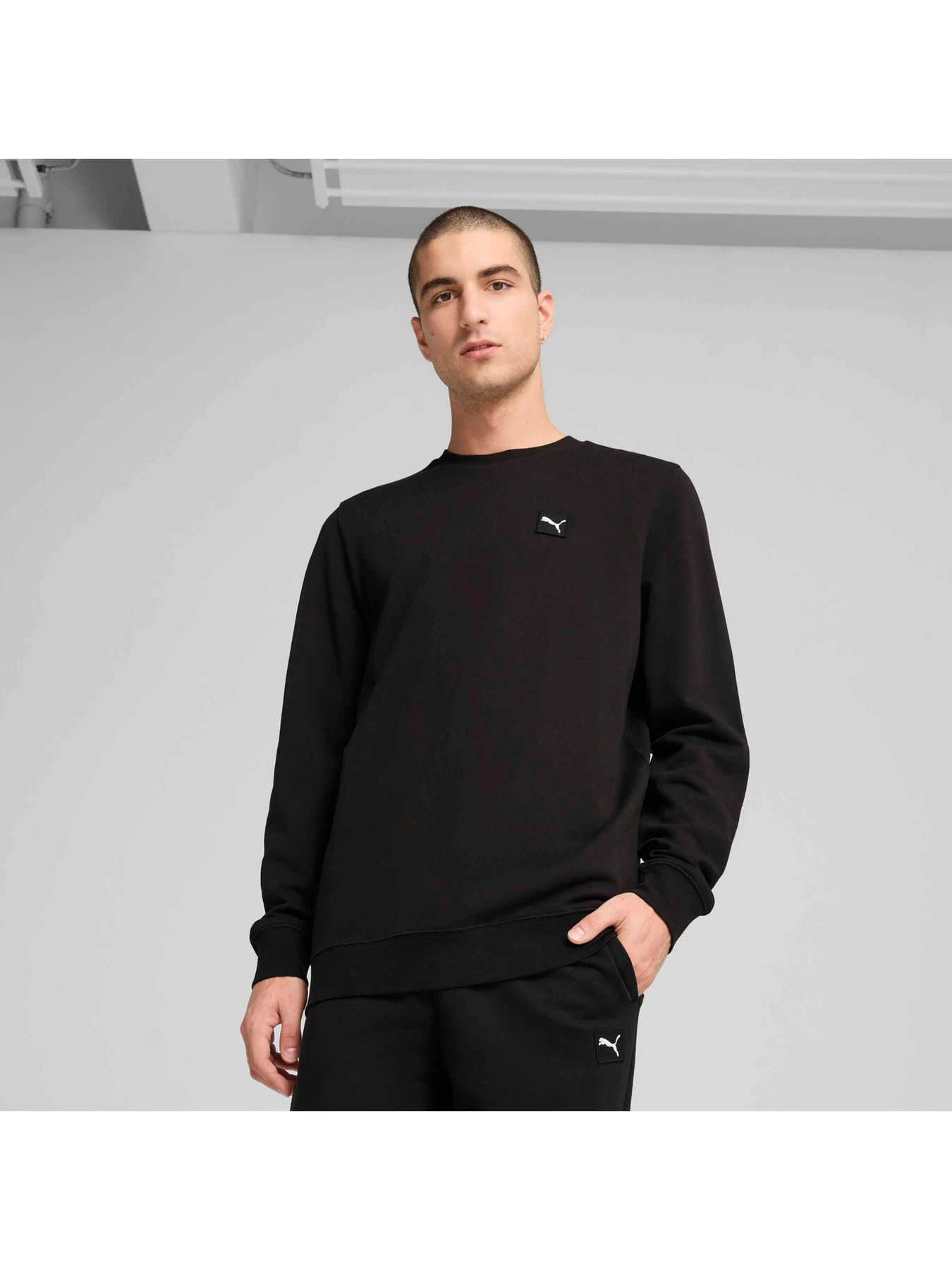 Худі та світшоти PUMA Ess Elevated Crew модель 684727 Фото