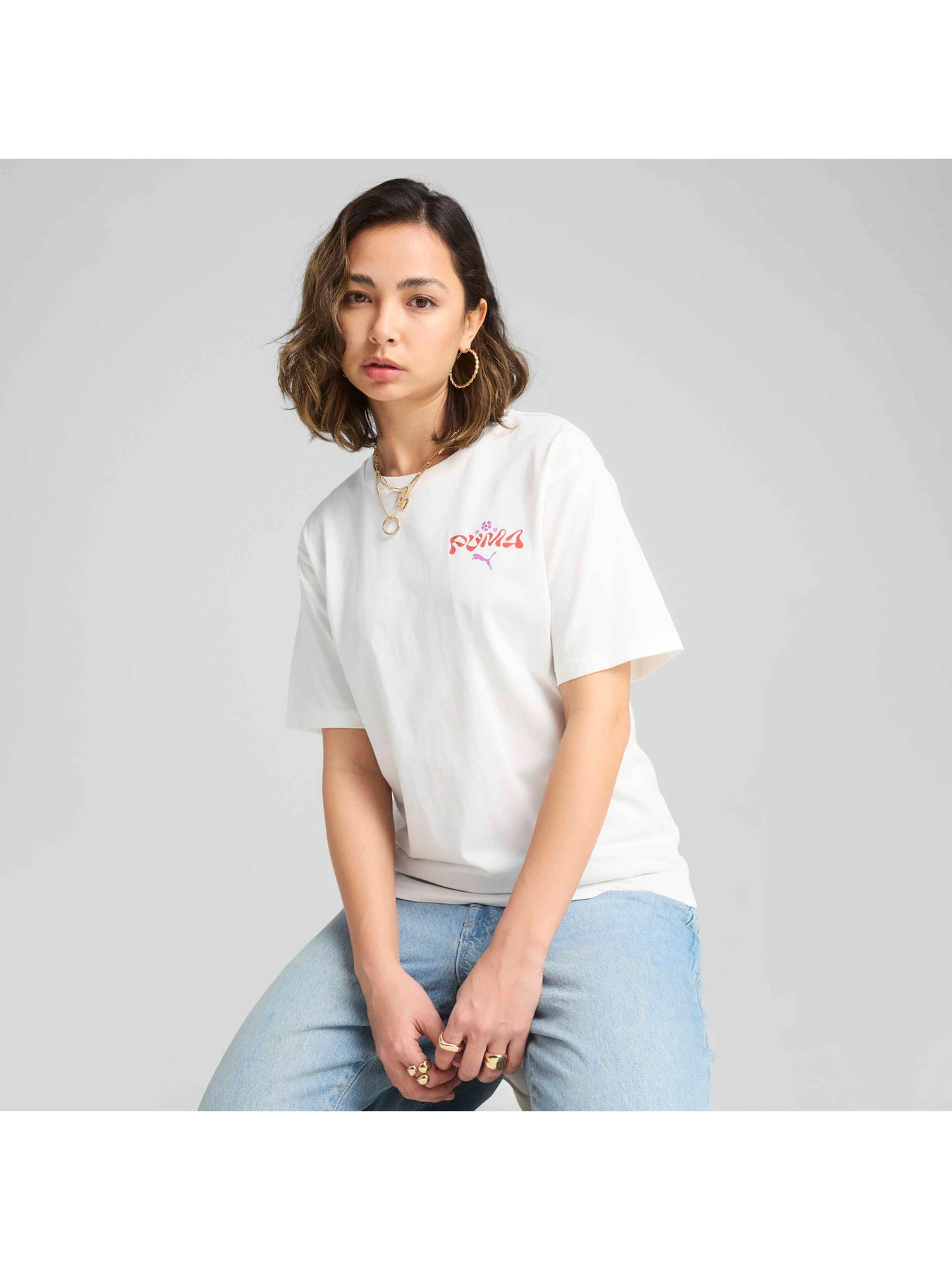 Футболки и поло PUMA Wardrobe Ess Graphic Tee модель 629813 Футболки и поло PUMA Wardrobe Ess Graphic Tee модель 629813 Фото