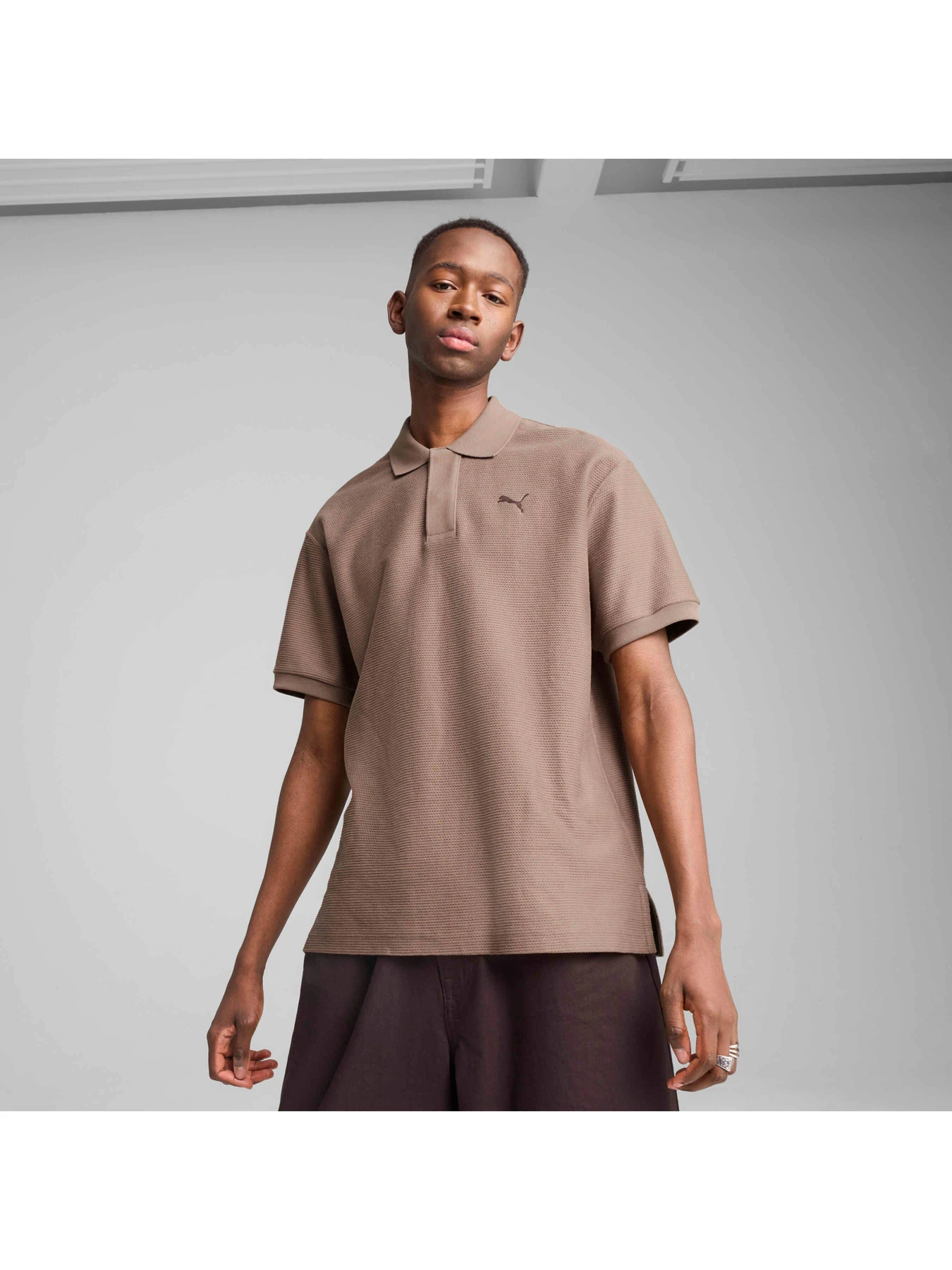 Футболки и поло PUMA Premium Ess Jacquard Polo модель 629670 Фото