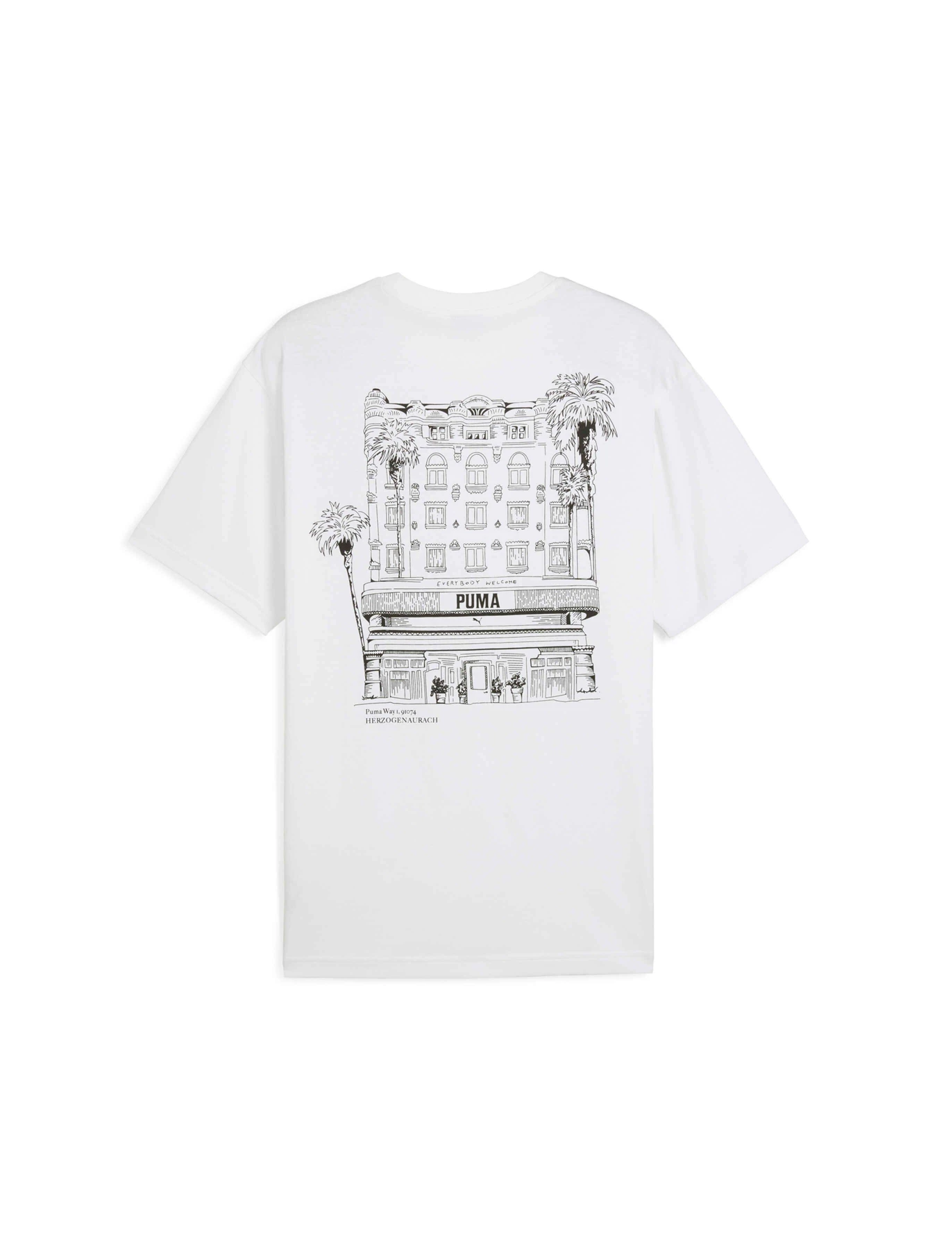 Футболки і поло PUMA Graphics Hotel Relaxed Tee модель 629636 Футболки і поло PUMA Graphics Hotel Relaxed Tee модель 629636 Фото