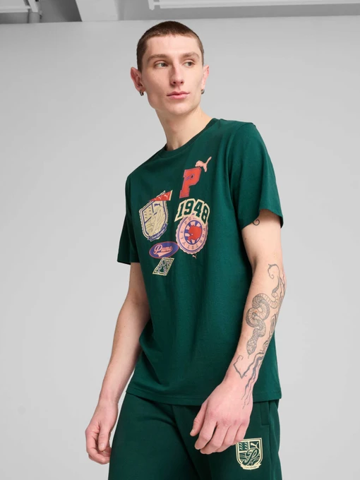 Чоловіча Футболка PUMA Wardrobe Ess Graphic Tee фото 3