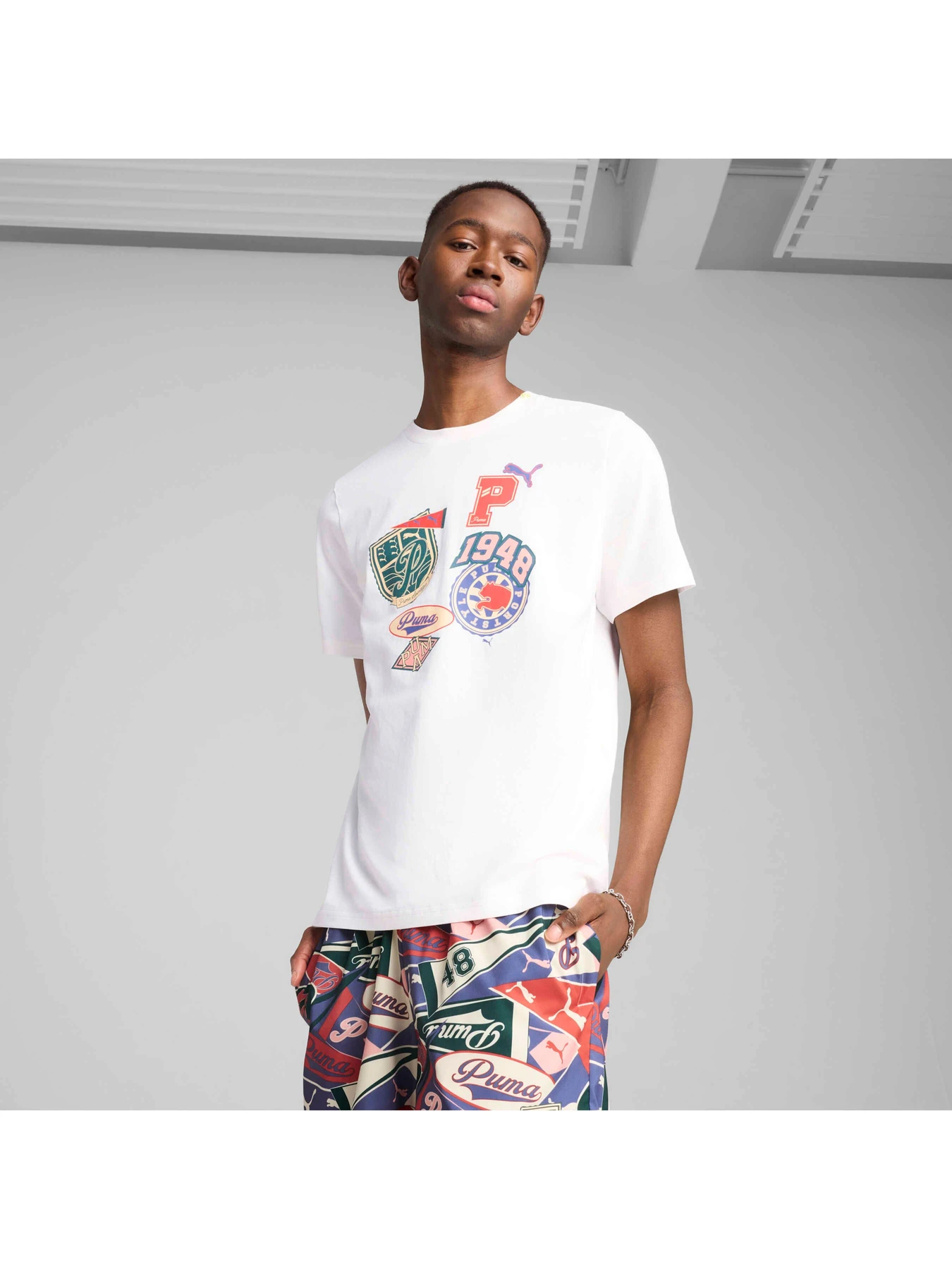 Футболки і поло PUMA Wardrobe Ess Graphic Tee модель 629627 Фото