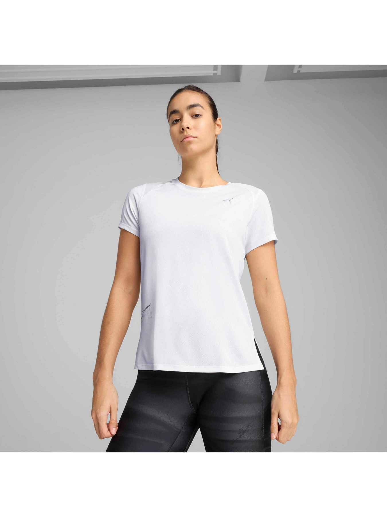 Футболки и поло PUMA Everyday Knit Perf Ss Tee​ W модель 526659 Фото