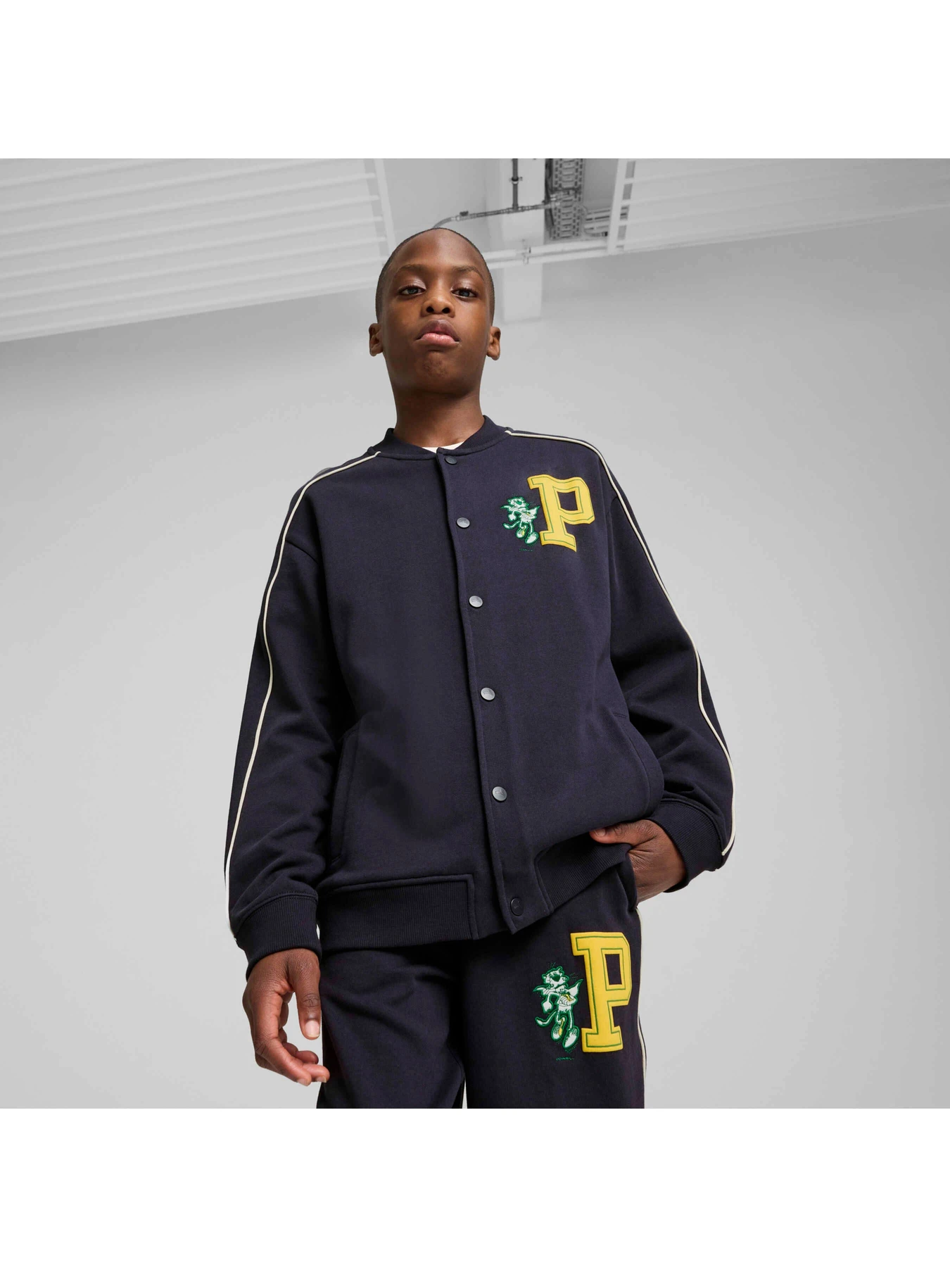 Куртки и дубленки PUMA T7 Super Bomber Jacket модель 630571 Фото