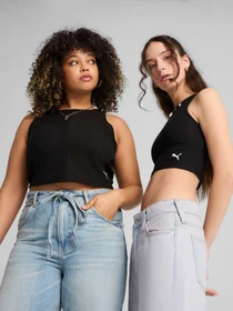 Футболки і поло PUMA Wardrobe Ess Ribbed Crop Top модель 629765 Фото
