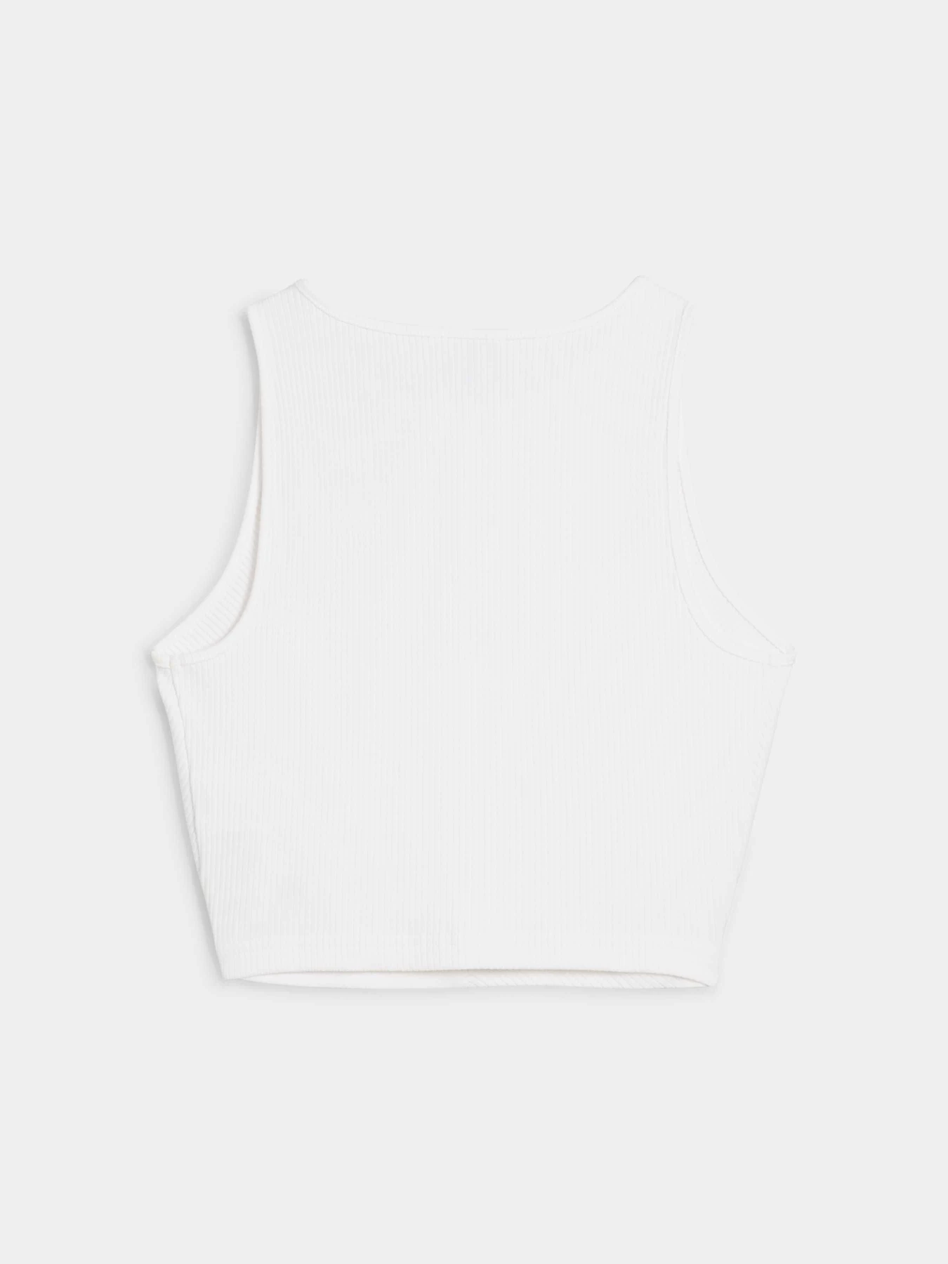 Футболки і поло PUMA Wardrobe Ess Ribbed Crop Top модель 629765 Футболки і поло PUMA Wardrobe Ess Ribbed Crop Top модель 629765 Фото