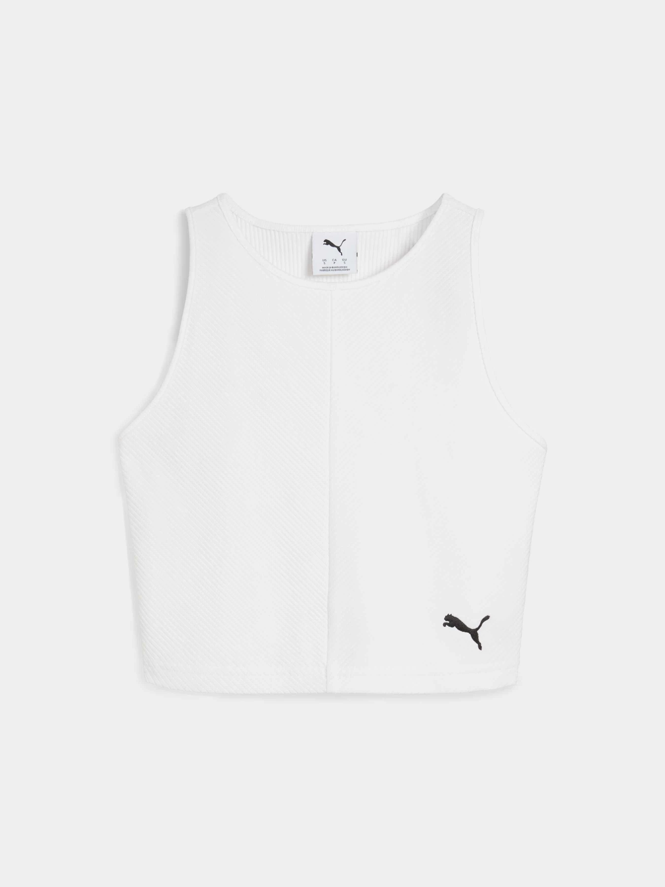 Футболки і поло PUMA Wardrobe Ess Ribbed Crop Top модель 629765 Футболки і поло PUMA Wardrobe Ess Ribbed Crop Top модель 629765 Фото