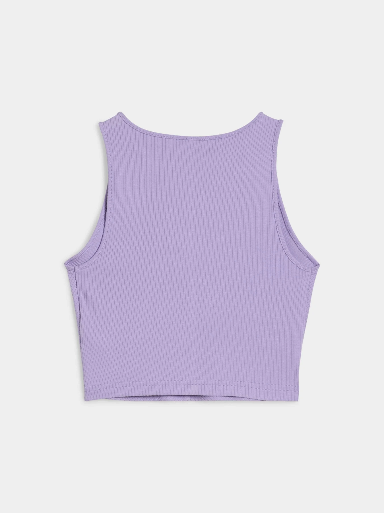 Футболки и поло PUMA Wardrobe Ess Ribbed Crop Top модель 629765 Футболки и поло PUMA Wardrobe Ess Ribbed Crop Top модель 629765 Фото