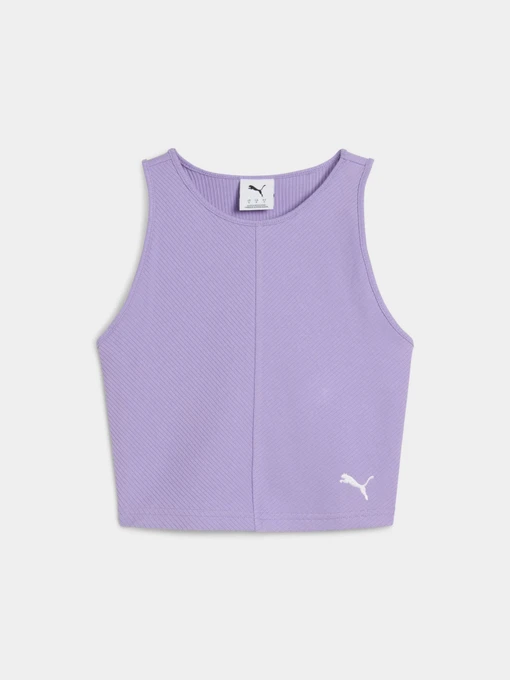 Футболки и поло PUMA Wardrobe Ess Ribbed Crop Top модель 629765 Фото