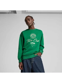 Худі та світшоти PUMA Pl Lifestyle Crew модель 630268 Фото