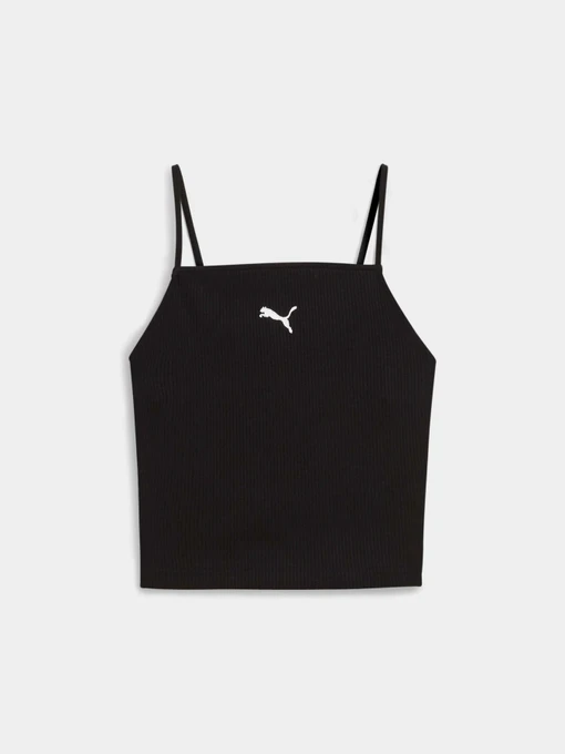 Футболки и поло PUMA Wardrobe Ess Ribbed Tank Top модель 629771 Фото