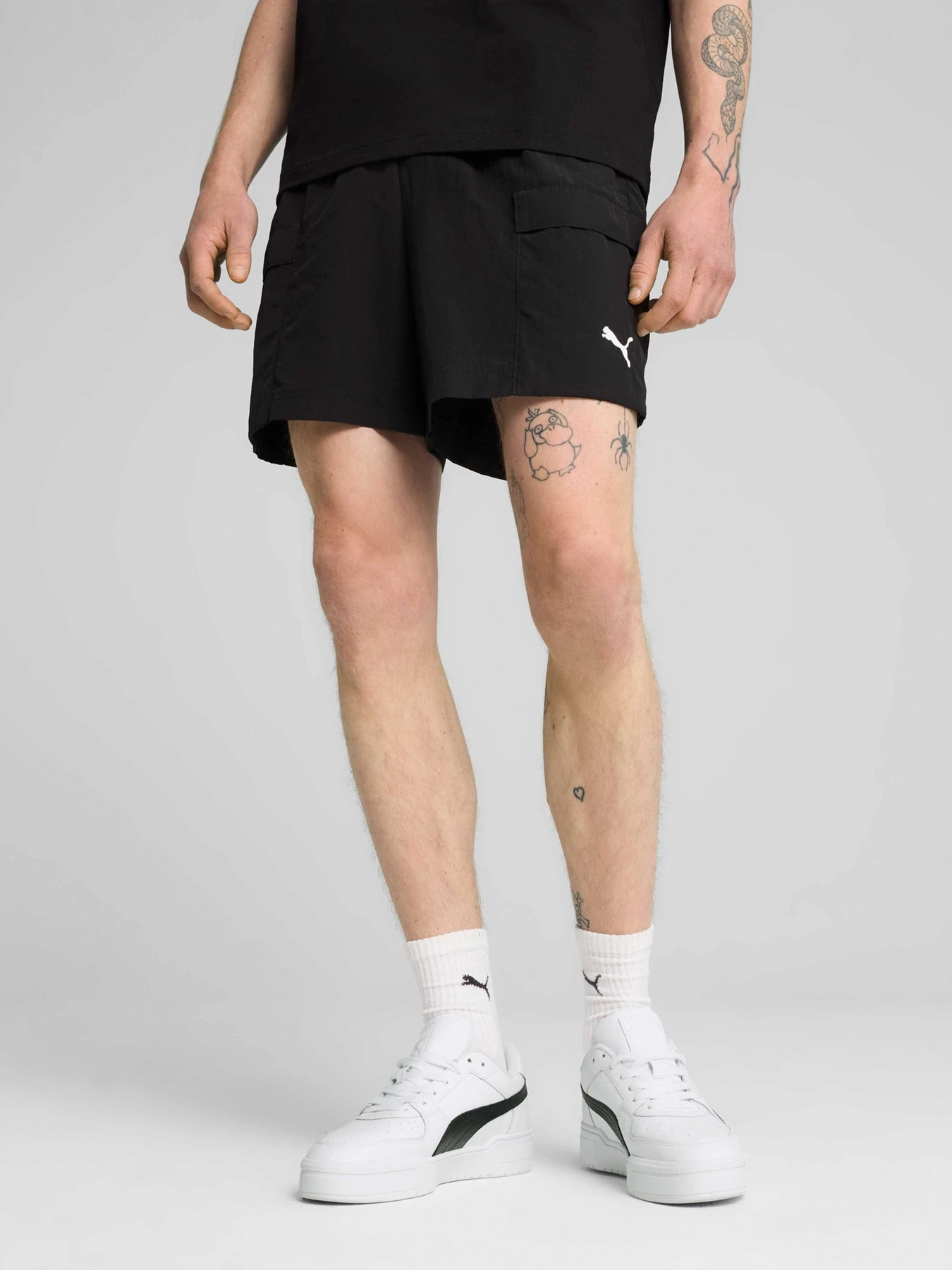 Шорты PUMA Wardrobe Ess Cargo Shorts модель 629656 Шорты PUMA Wardrobe Ess Cargo Shorts модель 629656 Фото