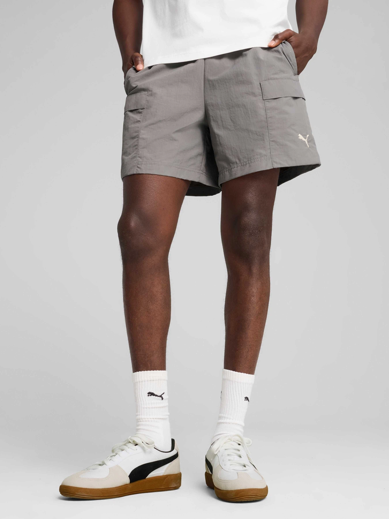 Шорты PUMA Wardrobe Ess Cargo Shorts модель 629656 Шорты PUMA Wardrobe Ess Cargo Shorts модель 629656 Фото