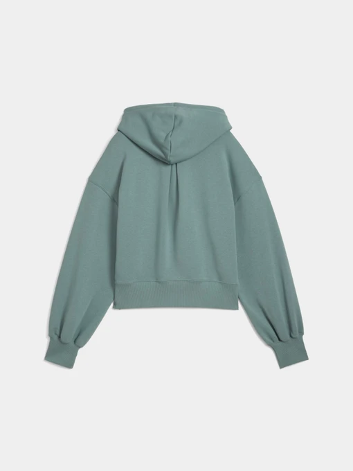Жіноче Худі PUMA Wardrobe Ess Cropped Hoodie фото 2