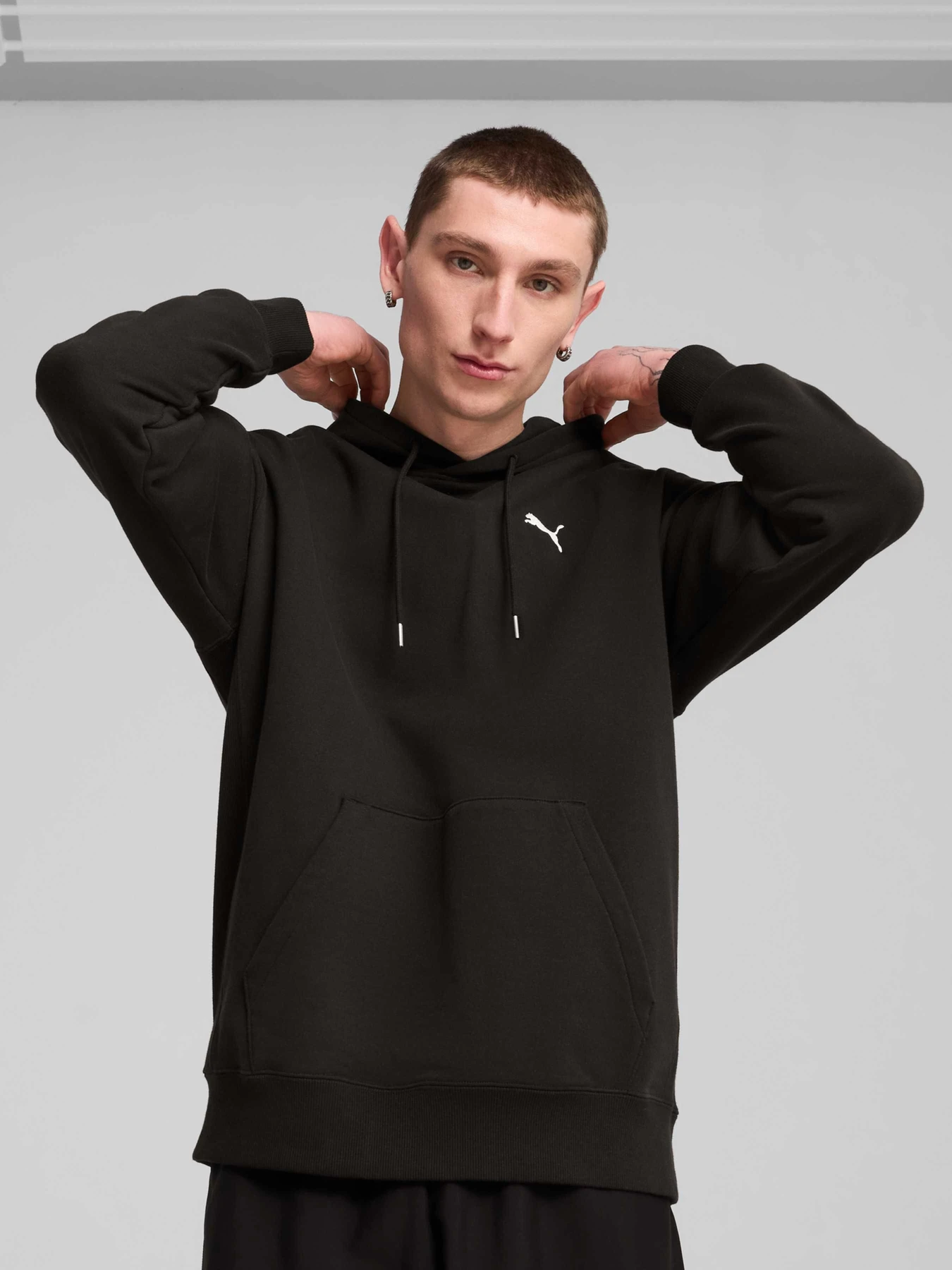 Худі та світшоти PUMA Wardrobe Ess Relaxed Hoodie модель 629648 Фото