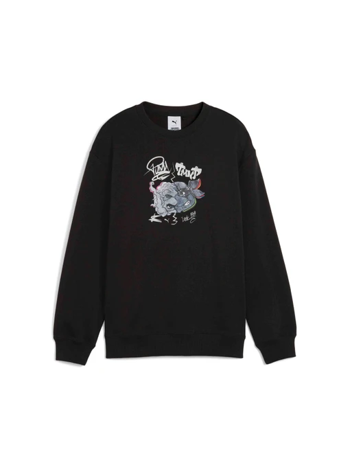 Худи и свитшоты PUMA x Tmnt Graphic Crew модель 630085 Фото