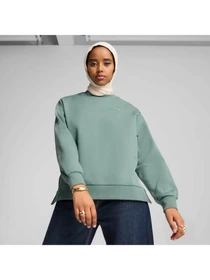 Худі та світшоти PUMA Wardrobe Ess Oversized Crew модель 630045 Фото
