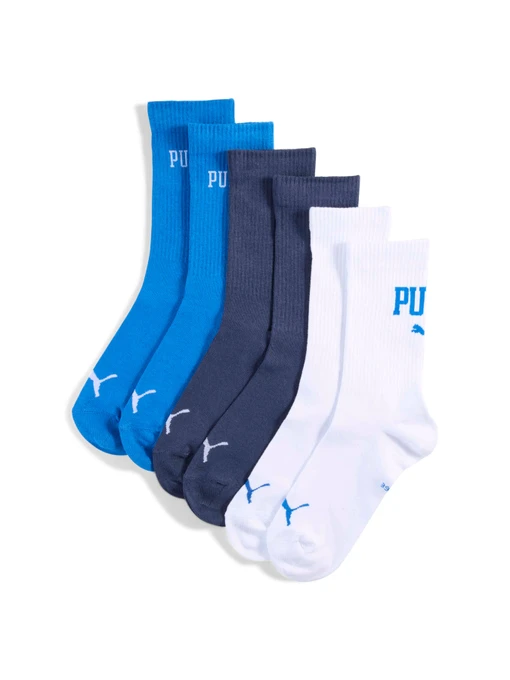 Носки и гольфы PUMA Unisex Logo Crew 3p модель 938632 Фото