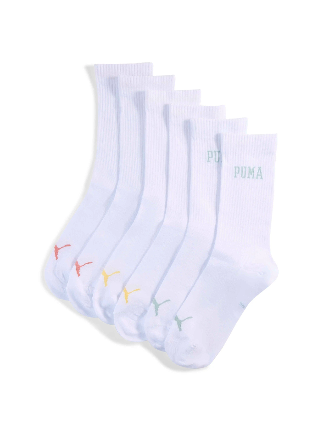 Носки и гольфы PUMA Unisex Logo Crew 3p модель 938632 Носки и гольфы PUMA Unisex Logo Crew 3p модель 938632 Фото