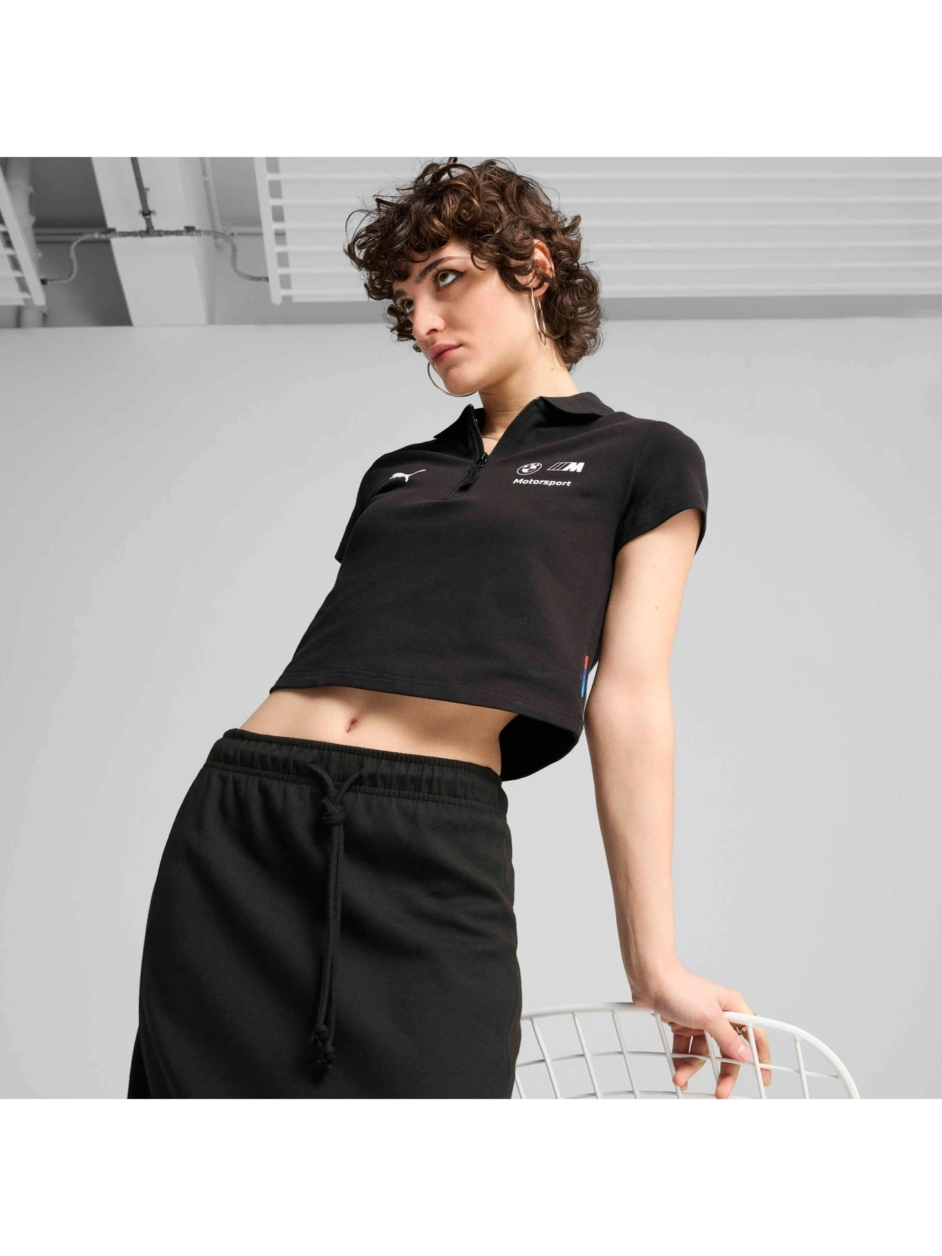 Футболки и поло PUMA Bmw Mms Wmn Clasic Baby Polo модель 630643 Фото