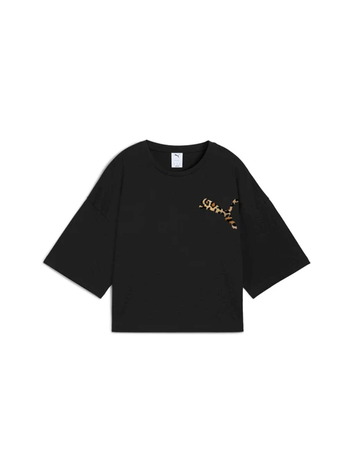 Футболки и поло PUMA Leo Luxe Oversized Short Tee модель 632337 Фото