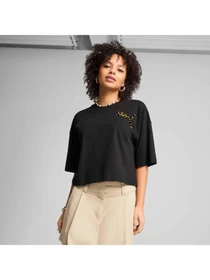 Футболки и поло PUMA Leo Luxe Oversized Short Tee модель 632337 Фото
