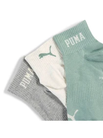 Носки и гольфы PUMA Unisex Logo Quarter 3p модель 938636 Фото