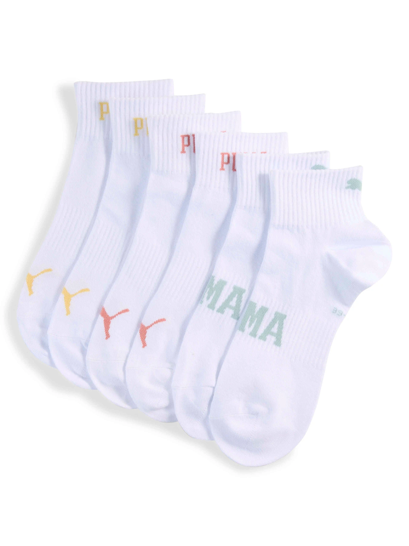 Носки и гольфы PUMA Unisex Logo Quarter 3p модель 938636 Носки и гольфы PUMA Unisex Logo Quarter 3p модель 938636 Фото