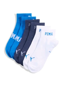 Носки и гольфы PUMA Unisex Logo Quarter 3p модель 938636 Фото