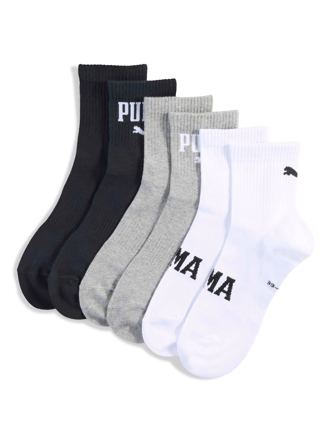Носки и гольфы PUMA Unisex Logo Short Crew модель 938635 Носки и гольфы PUMA Unisex Logo Short Crew модель 938635 Фото