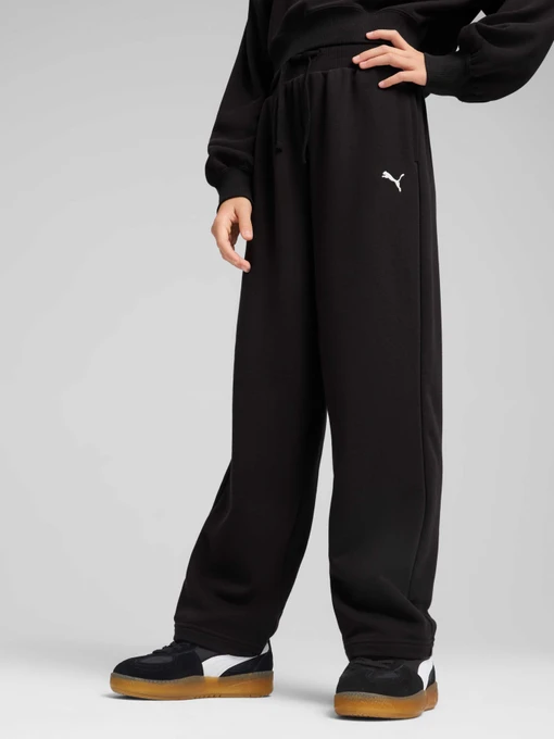 Дитячі Спортивні штани PUMA Wardrobe Ess Wide Sweatpants фото 3