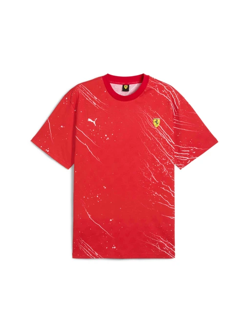 Футболки і поло PUMA Ferrari Race Color S Aop Tee модель 630487 Фото
