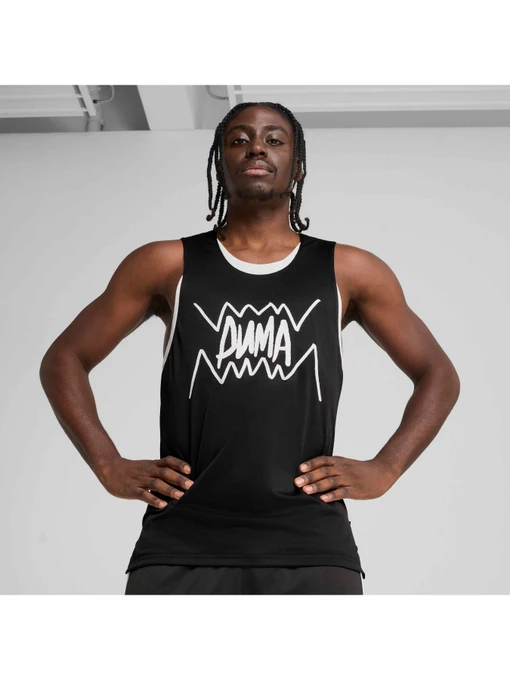 Чоловіча Спортивна майка PUMA Jaws Core Tank фото 3