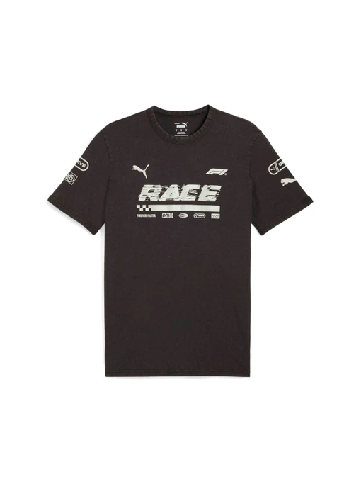 Футболки і поло PUMA F1 Graphic Ringer Tee модель 631641 Фото