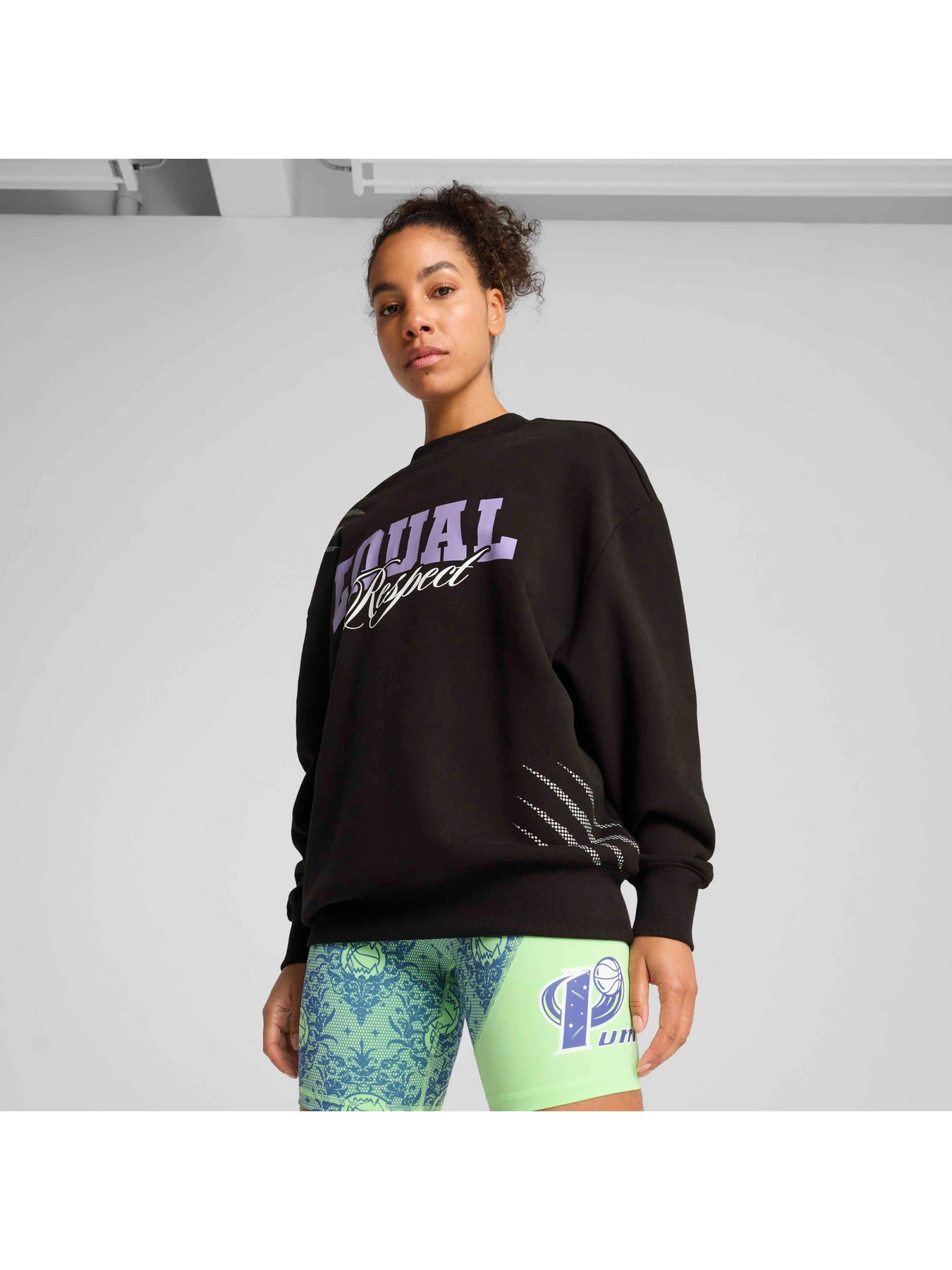 Худі та світшоти PUMA Lace Em Up E.r. Crew модель 630451 Фото