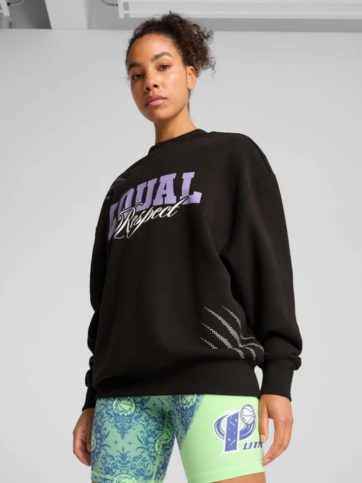 Жіночий Світшот PUMA Lace Em Up E.r. Crew фото 3