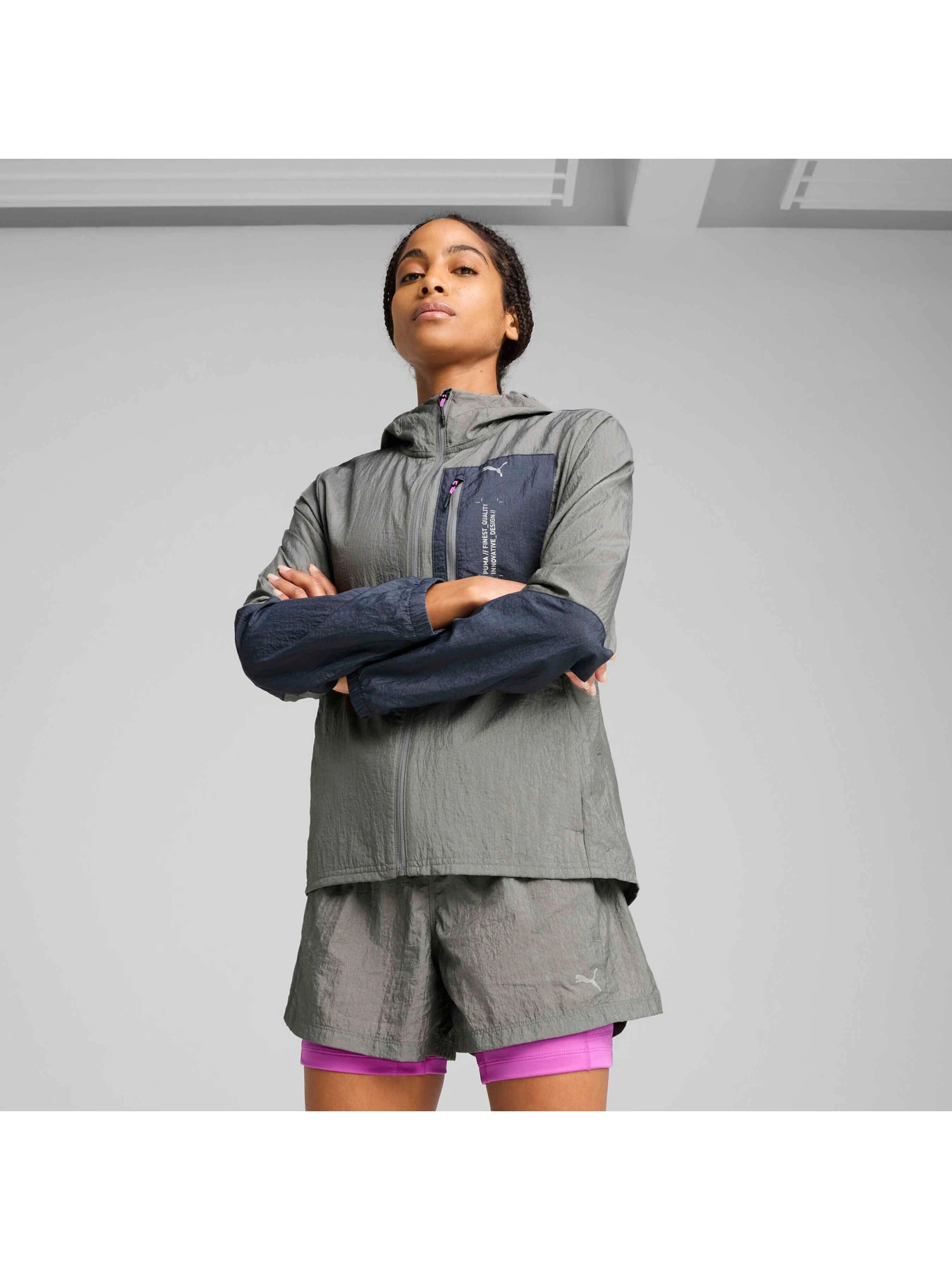 Куртки и дубленки PUMA W Seasons Windcell Jacket модель 526822 Фото