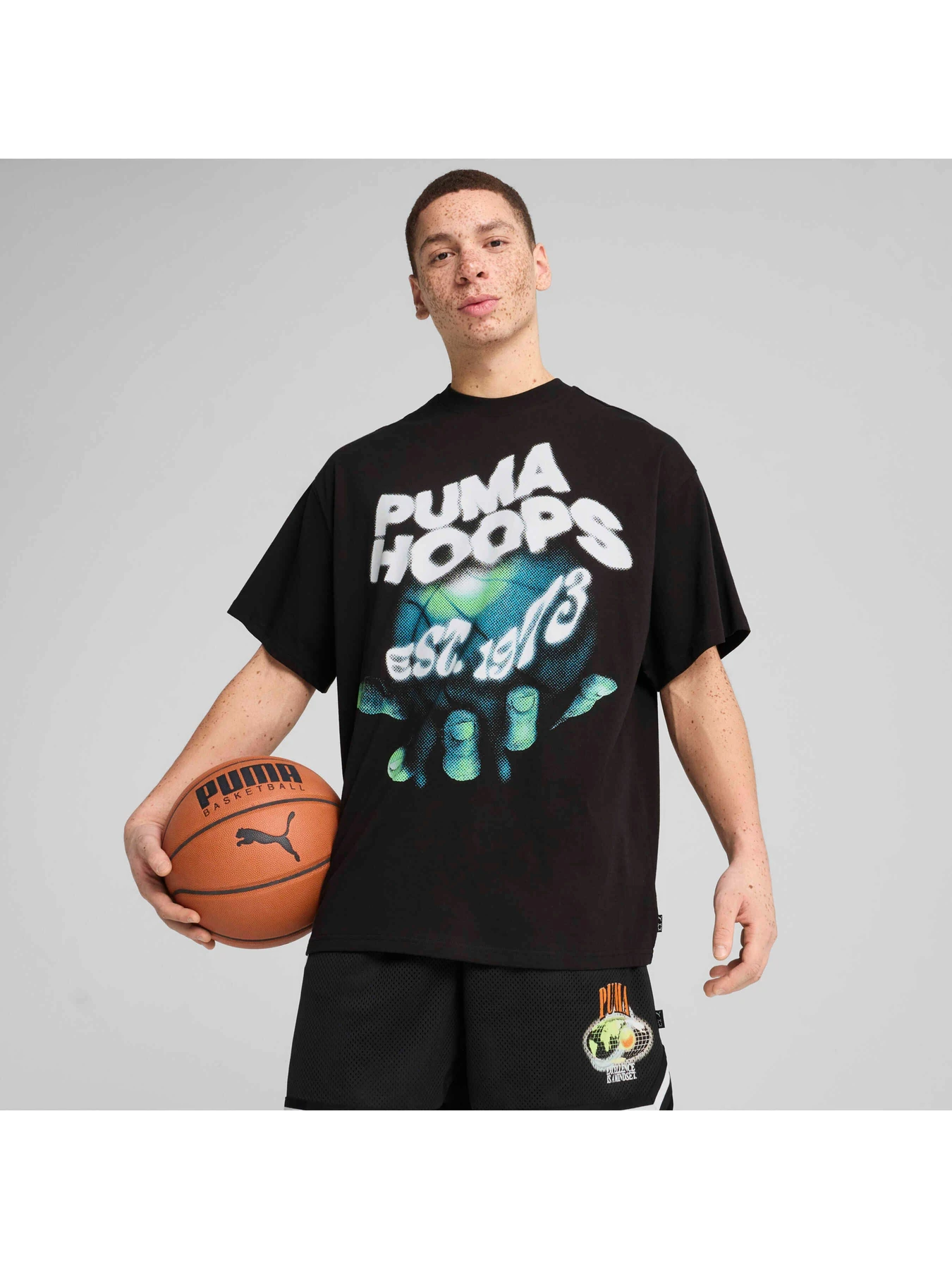 Футболки и поло PUMA Hoop Dreamz Oversized Tee I модель 630259 Фото
