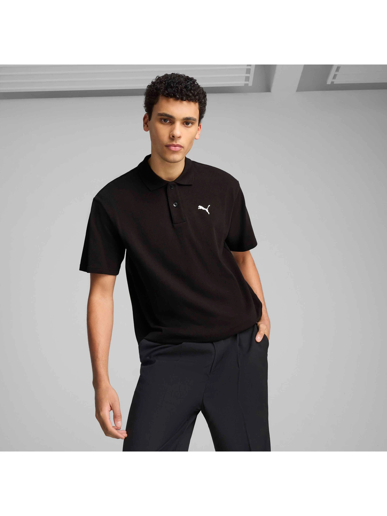 Футболки и поло PUMA Wardrobe Ess Pique Polo модель 629657 Футболки и поло PUMA Wardrobe Ess Pique Polo модель 629657 Фото