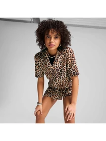 Футболки и поло PUMA Leo Luxe Relaxed Aop Shirt модель 632340 Фото